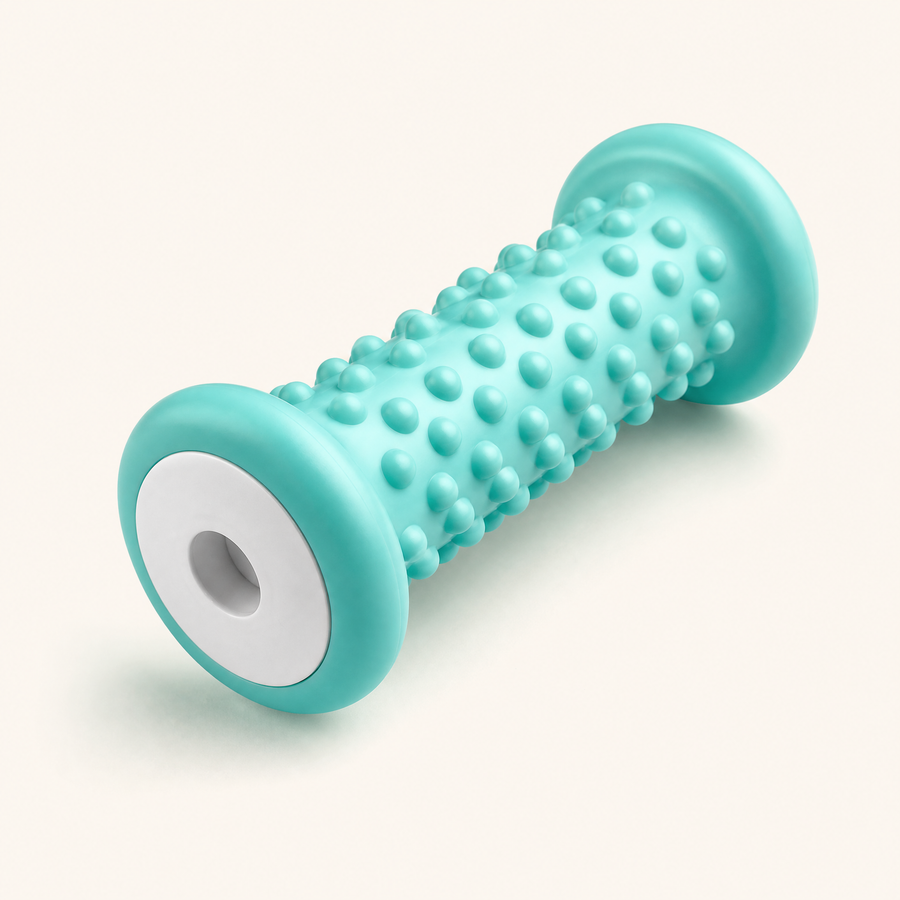 BESKAR Foot Massage Roller for Plantar Fasciitis Relief Portable Foot Roller to Deep Tissue Muscle Massage Foot Arch and Heel Pain Foot Trigger Point Therapy Reflexology Tool