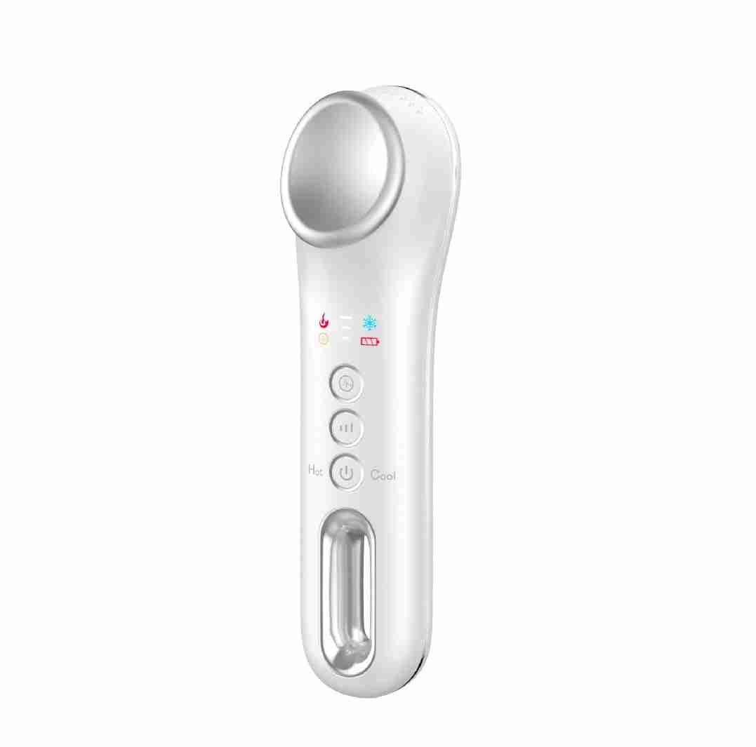Smart eye massage device with soothing eye mask
