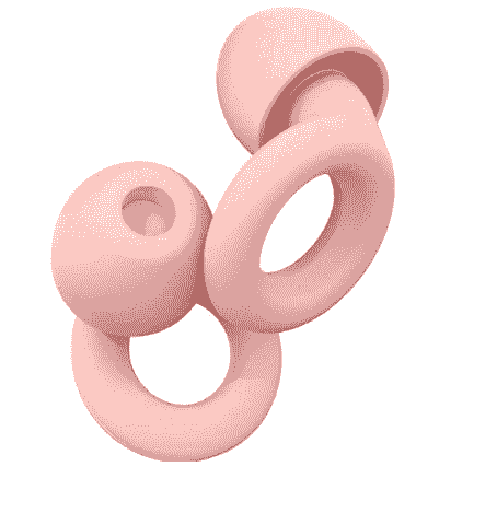 Noise-reducing earplug for quiet sleep
