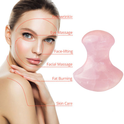 Natural Jade Mushroom Gua Sha Tool for Detox Massage