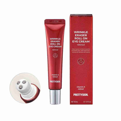 PS.PRETTYSKIN roll on eye cream with Vitamin A
