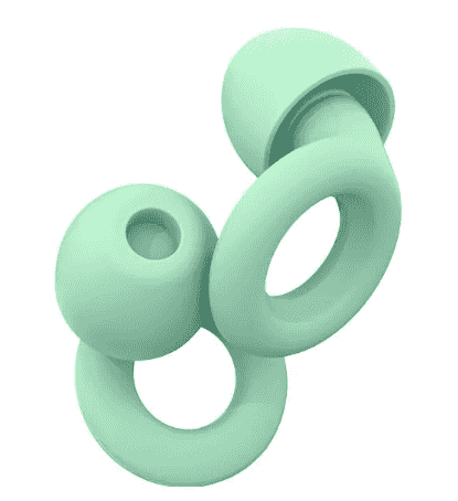 Noise-reducing earplug for quiet sleep
